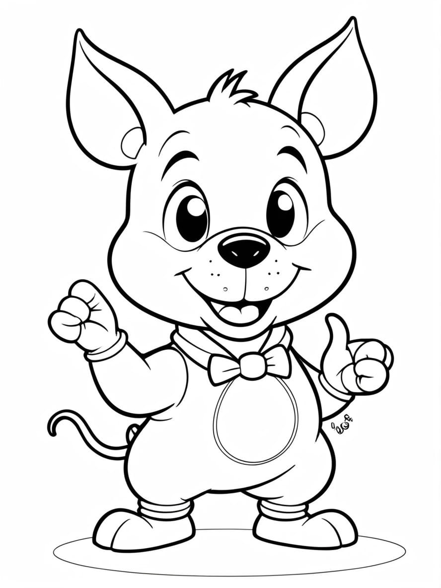 Albedobase Coloring Page Of Porky Pig