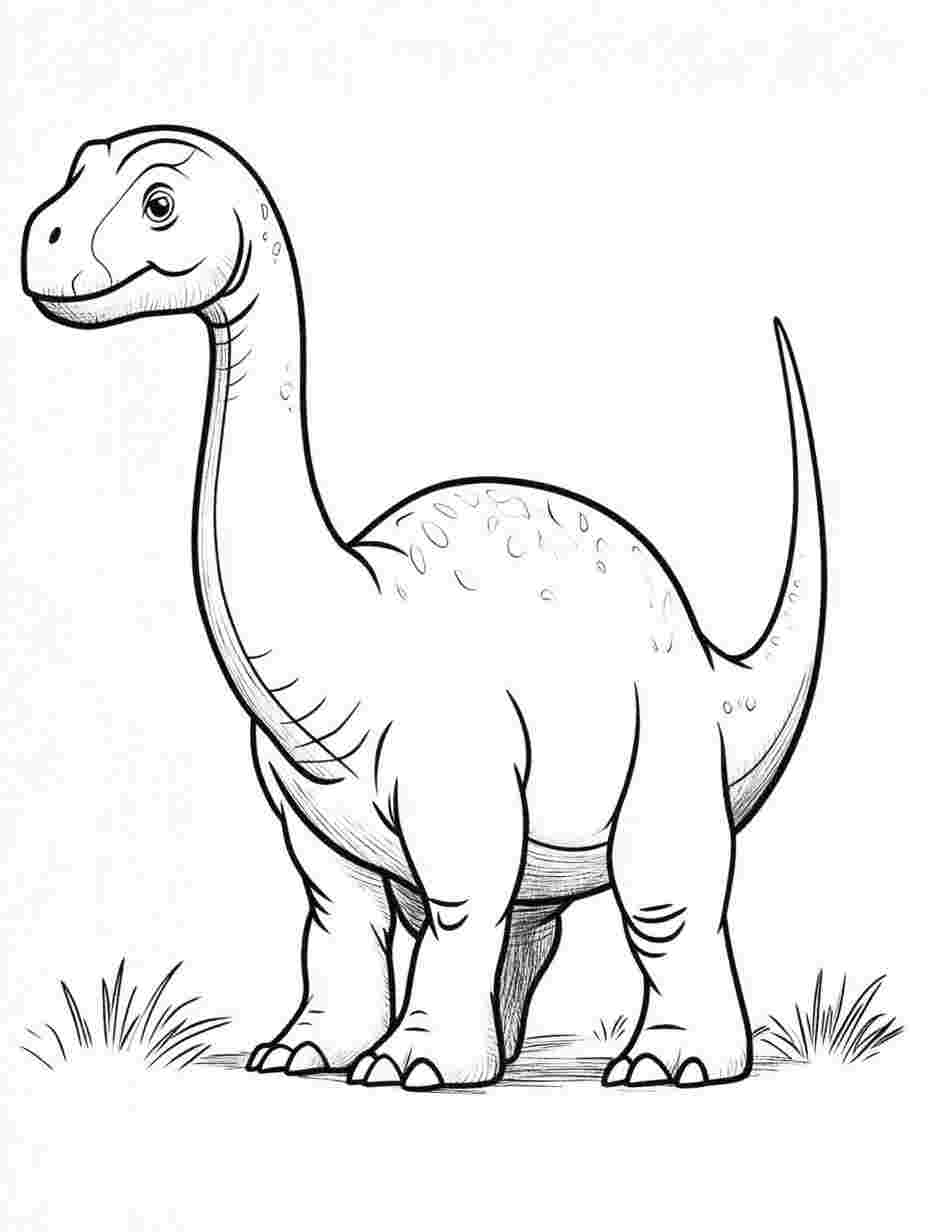 Apatosaurus Coloring Sheets