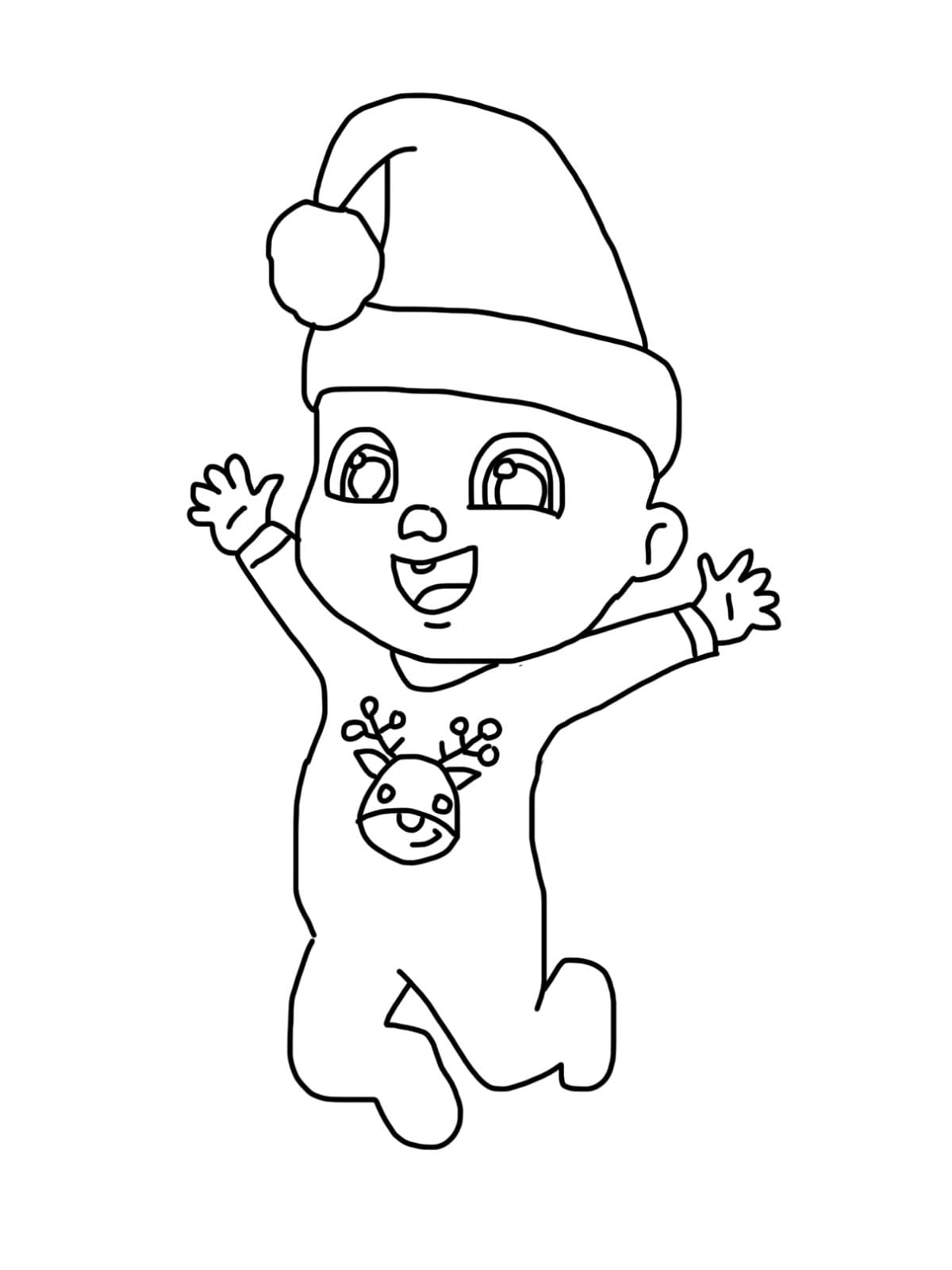 Baby Go To Sleep Cocomelon Coloring Pages