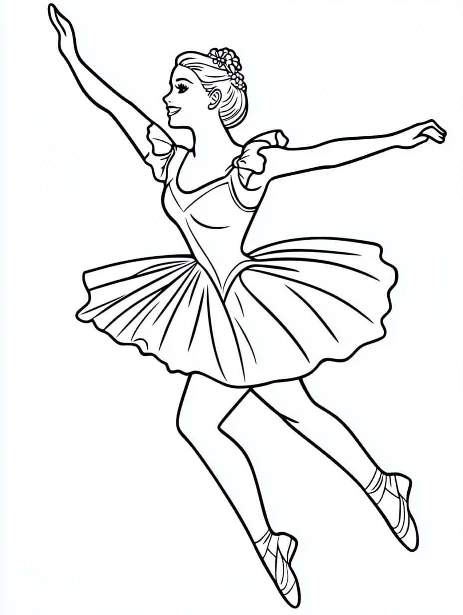 Barbie Coloring Pages