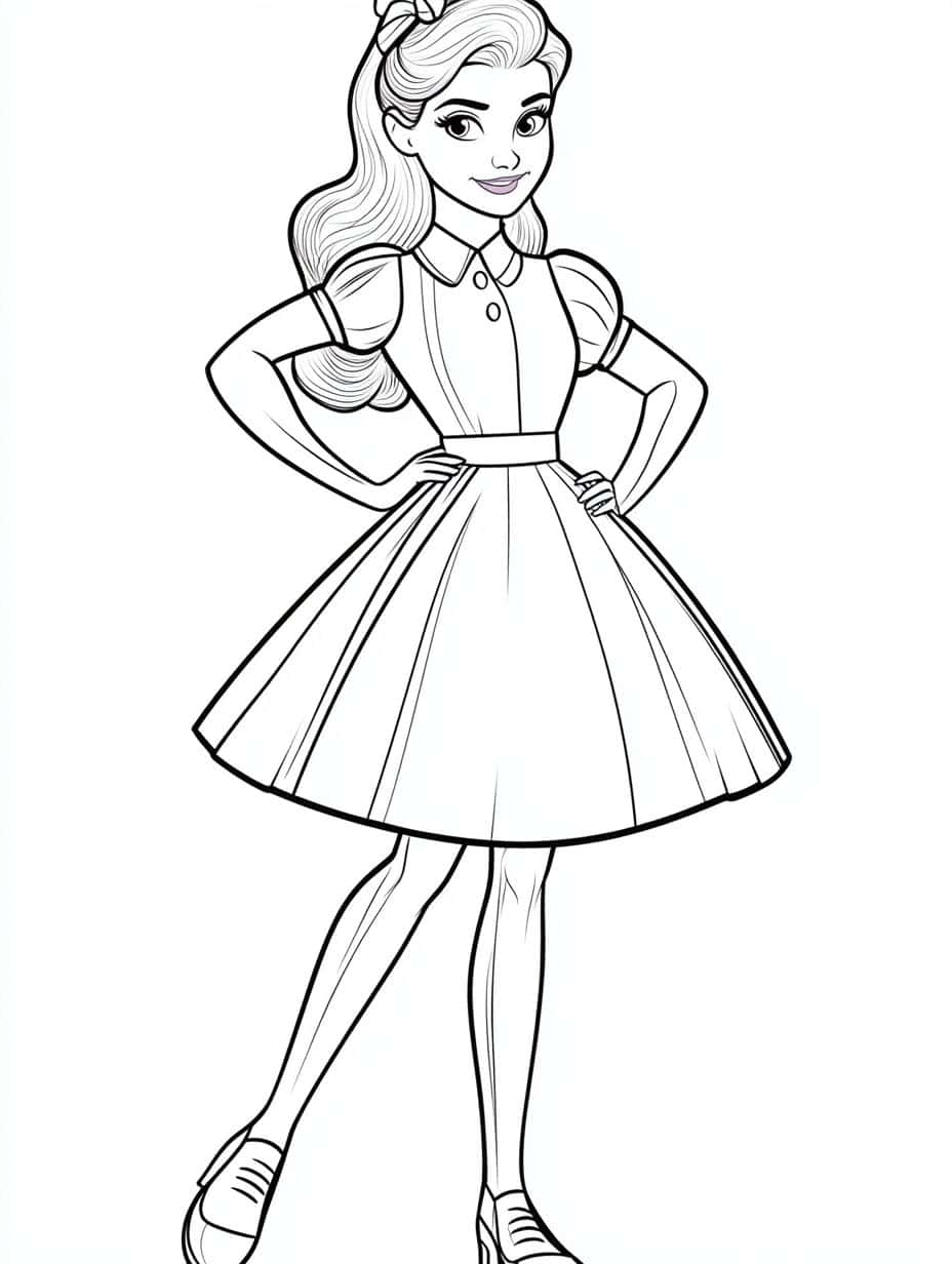 Barbie From Toy Story Coloring Pages