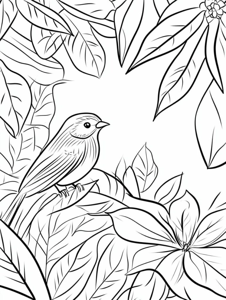 30+ wild jungle coloring pages for kids 🌴🎨 - Coloringpagesforkids.net