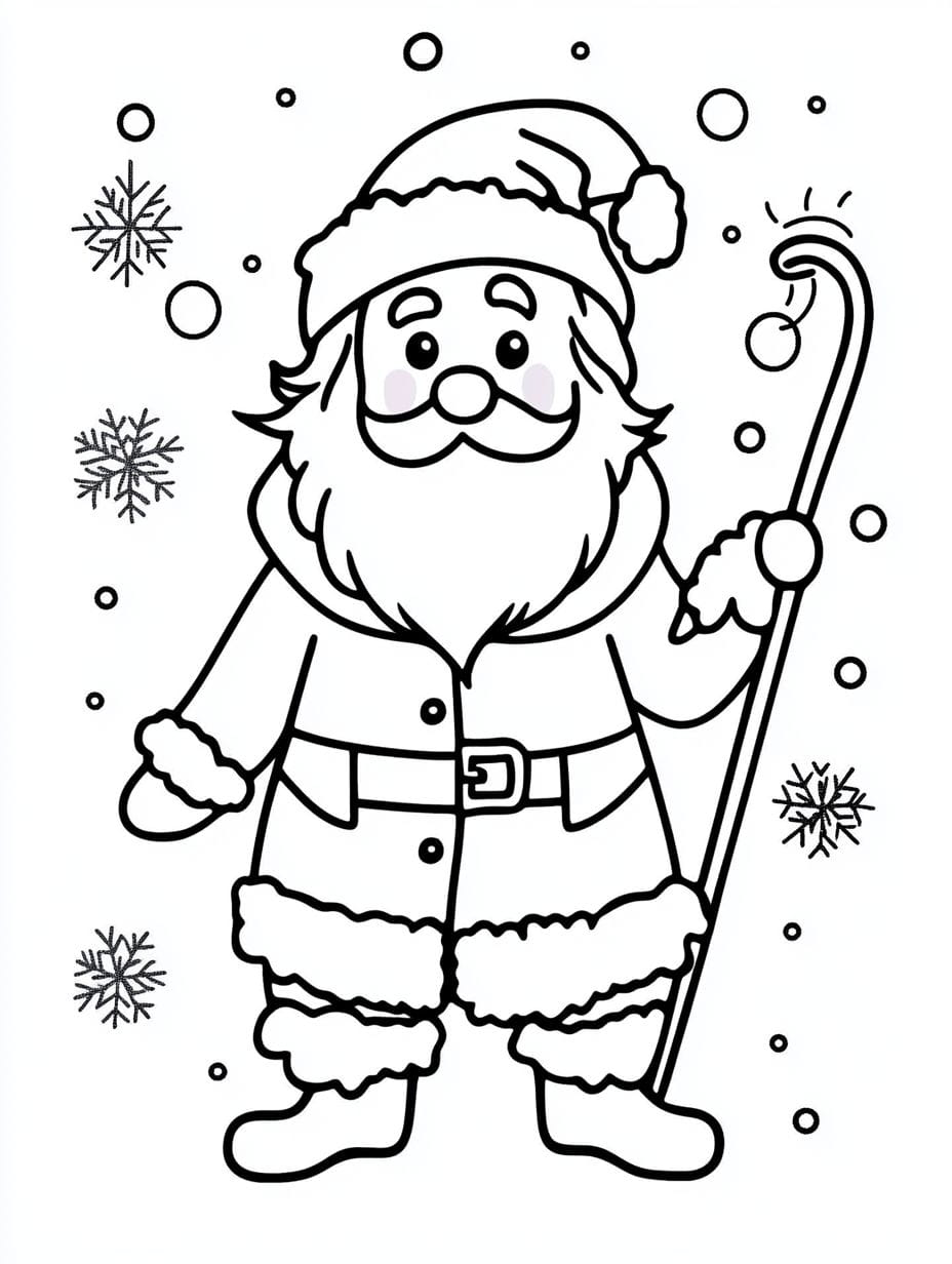 Christmas Coloring Pages For Preschoolers