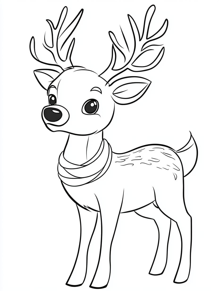 Christmas Coloring Pages For Toddlers