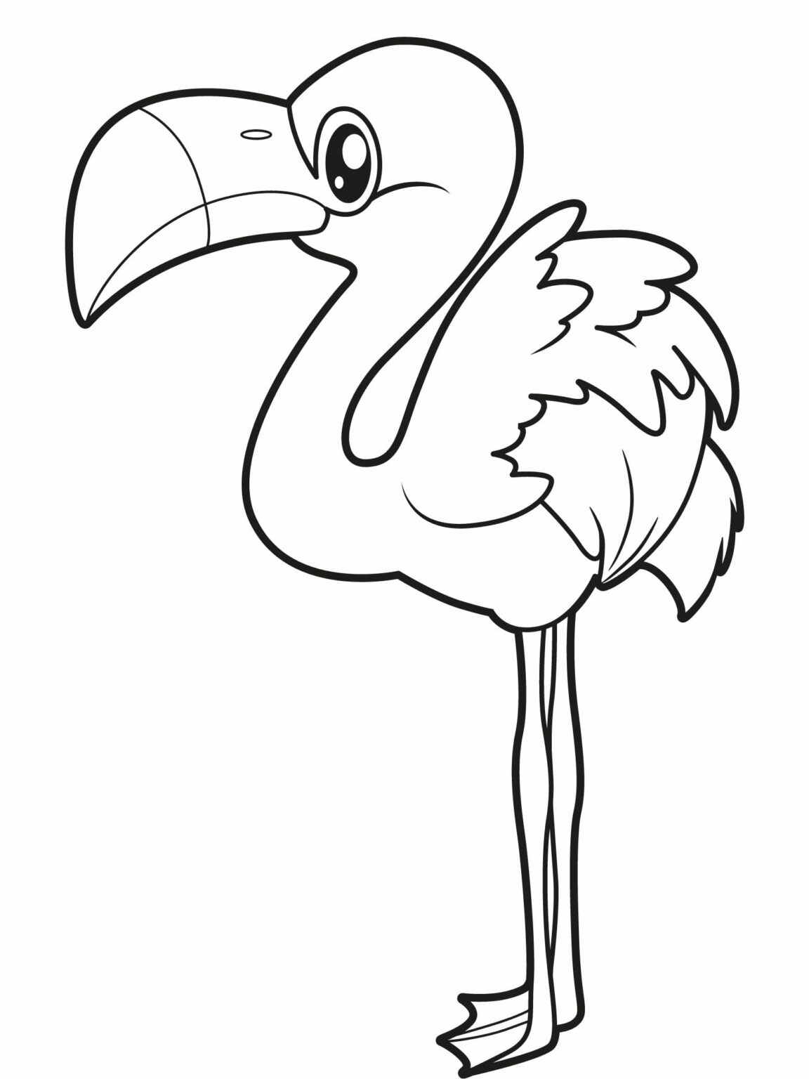 30+ free flamingo coloring pages for kids