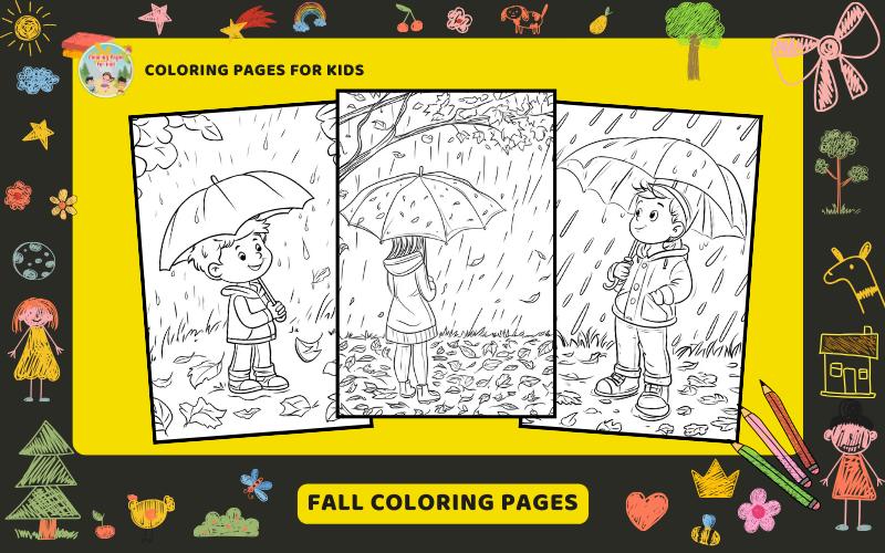 Fall Coloring Pages Featured Image