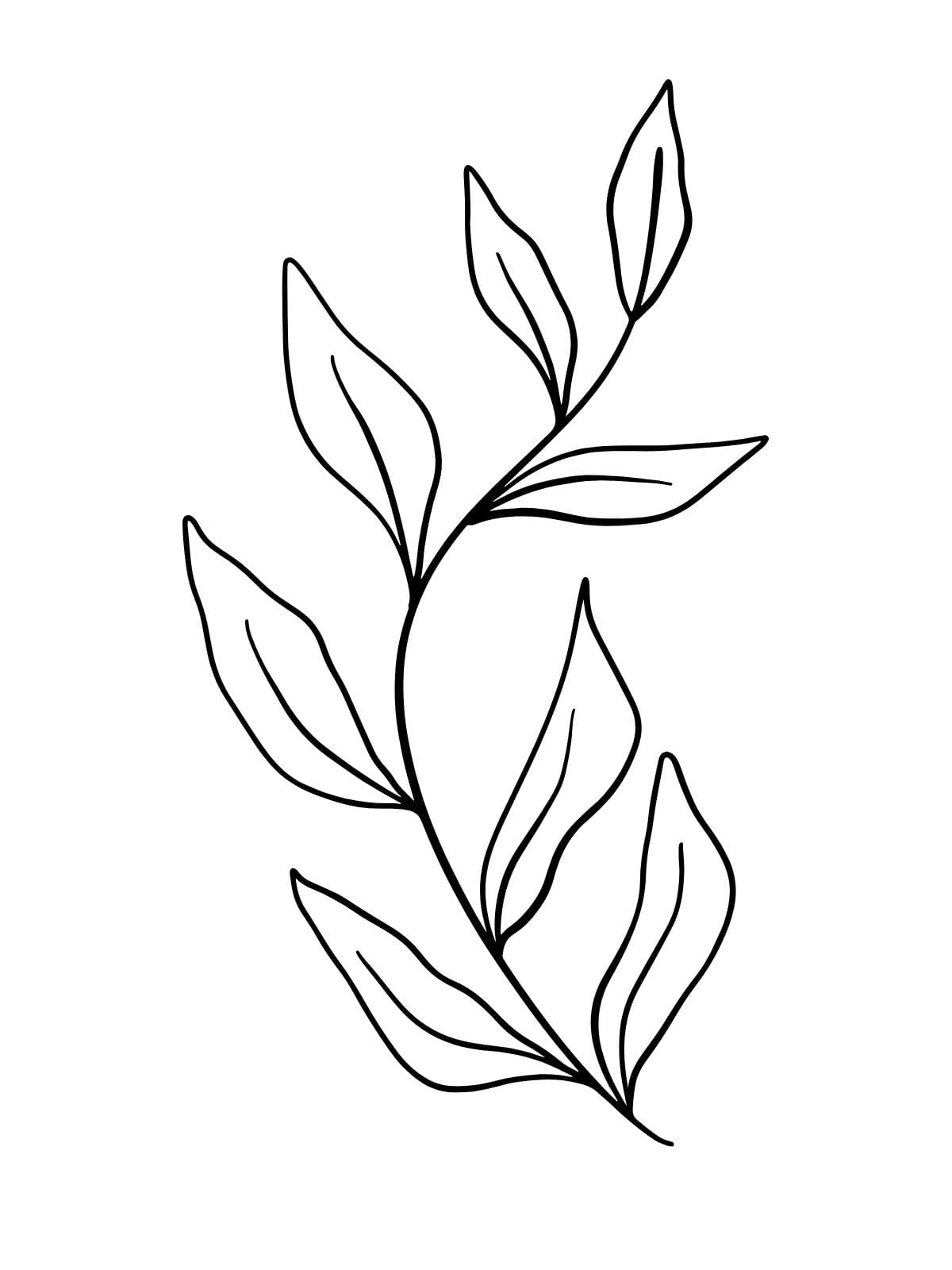 Fall Themed Leaf Coloring Pages For Preschoolers