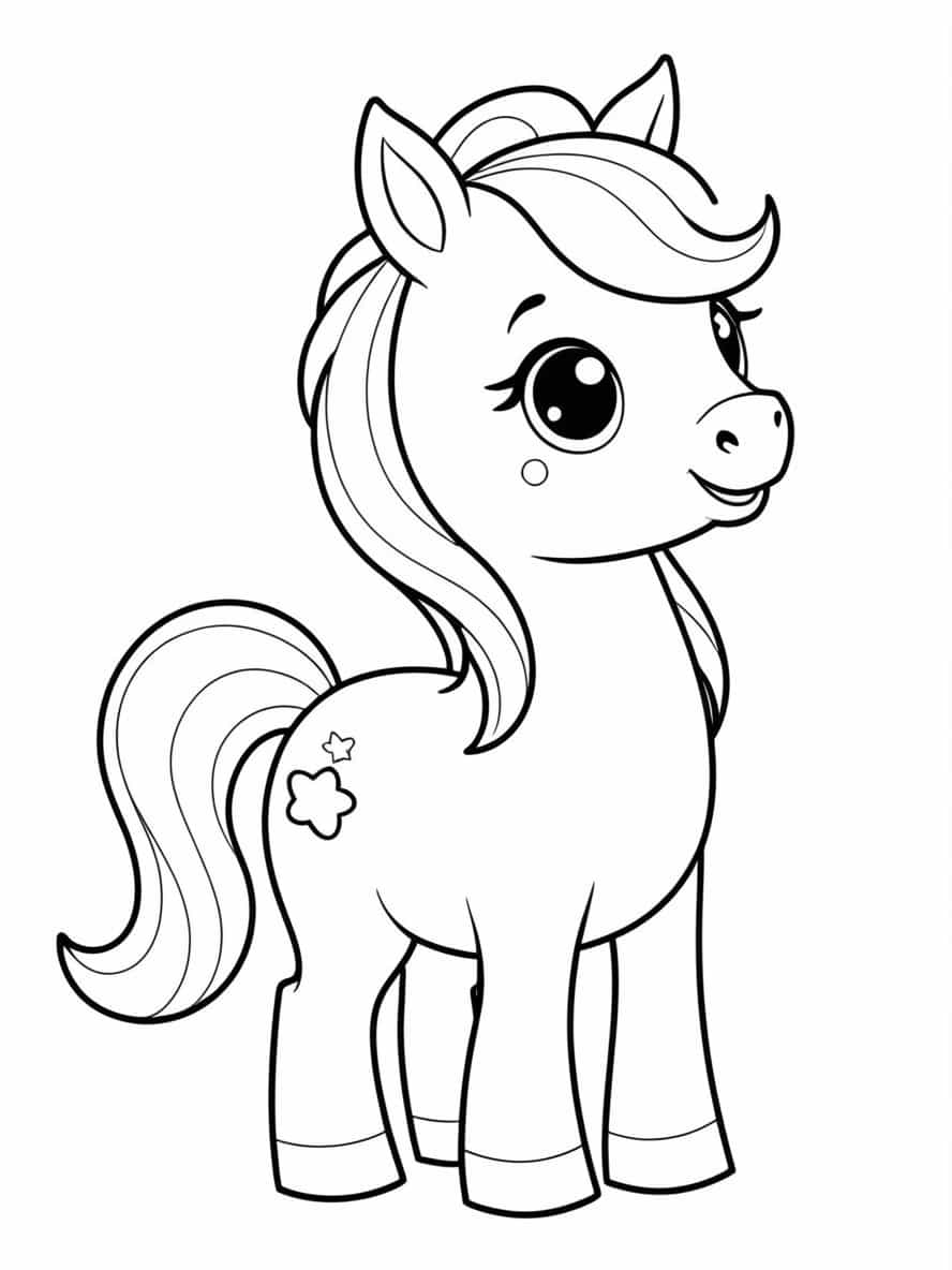 Horse Coloring Pages