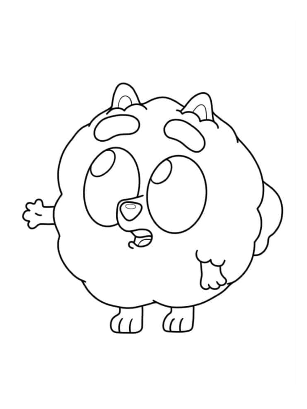 Kawaii Po Pom Coloring Pages For Kids