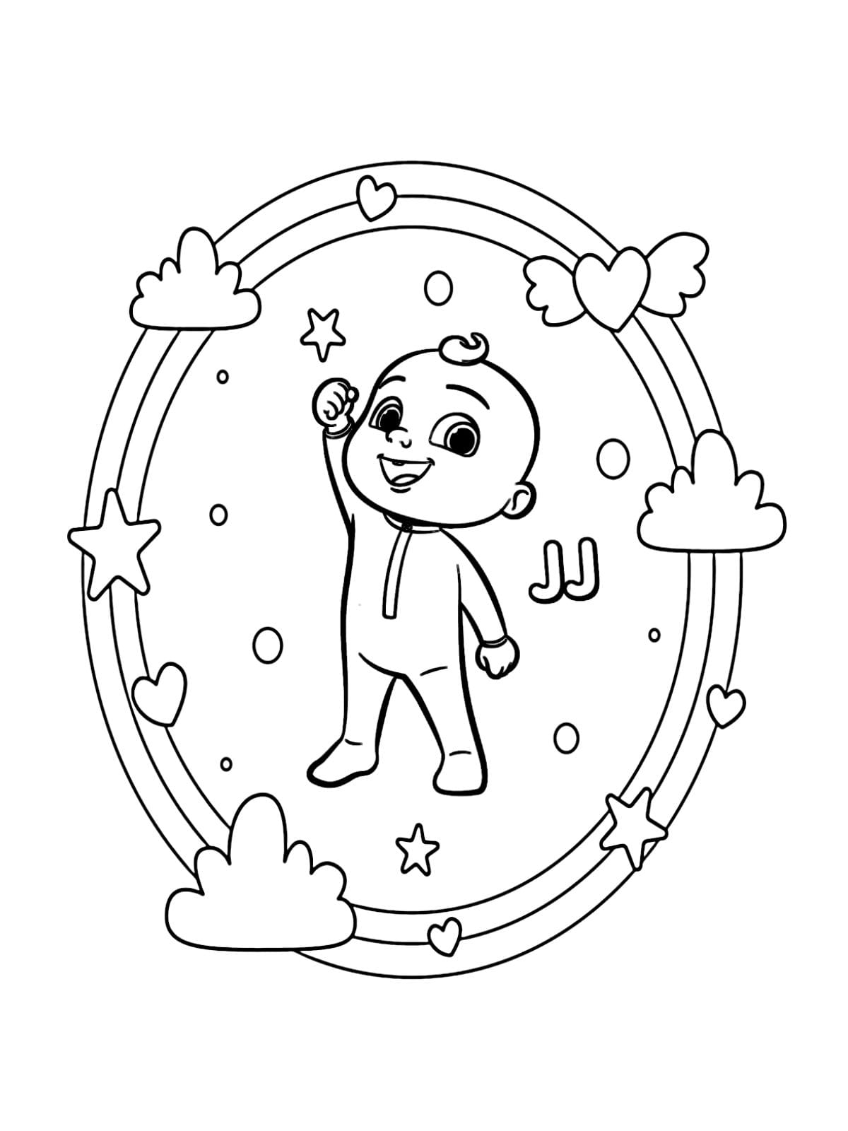 Logo Baby Coloring Pages