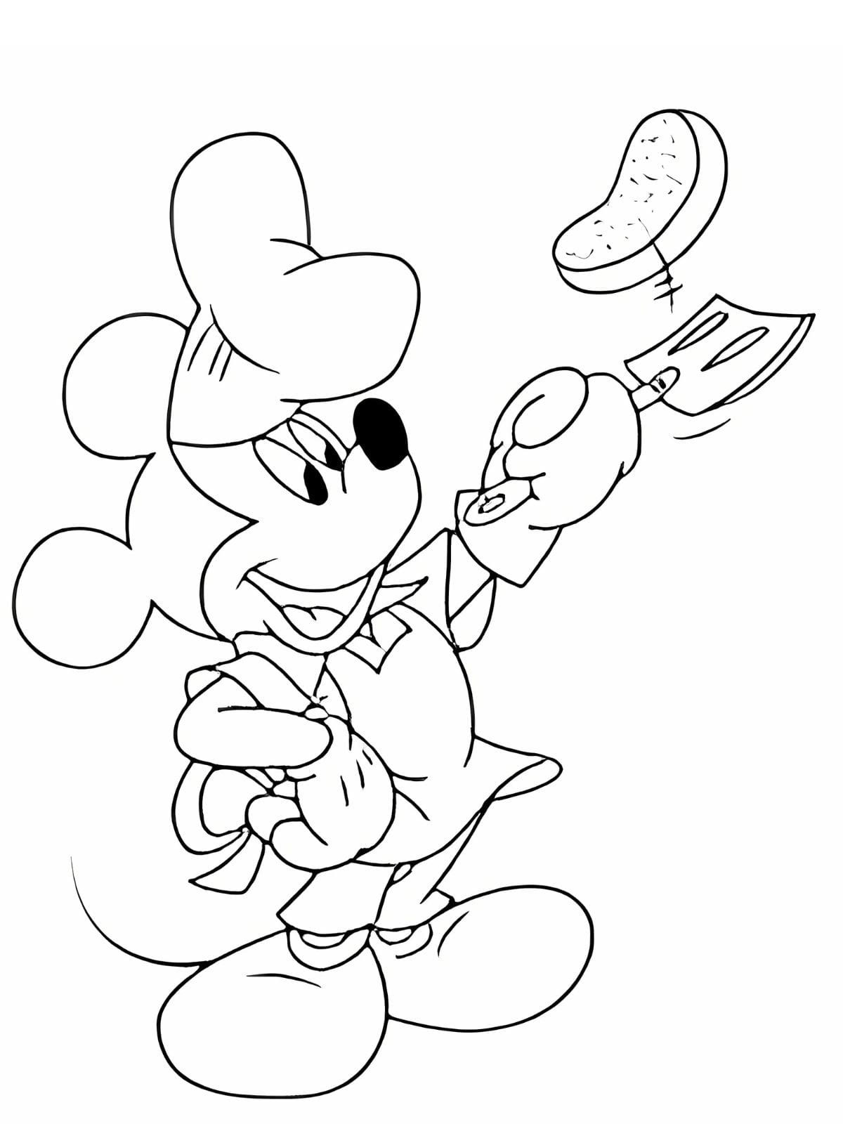 Mickey Mouse And Friends Coloring Pages