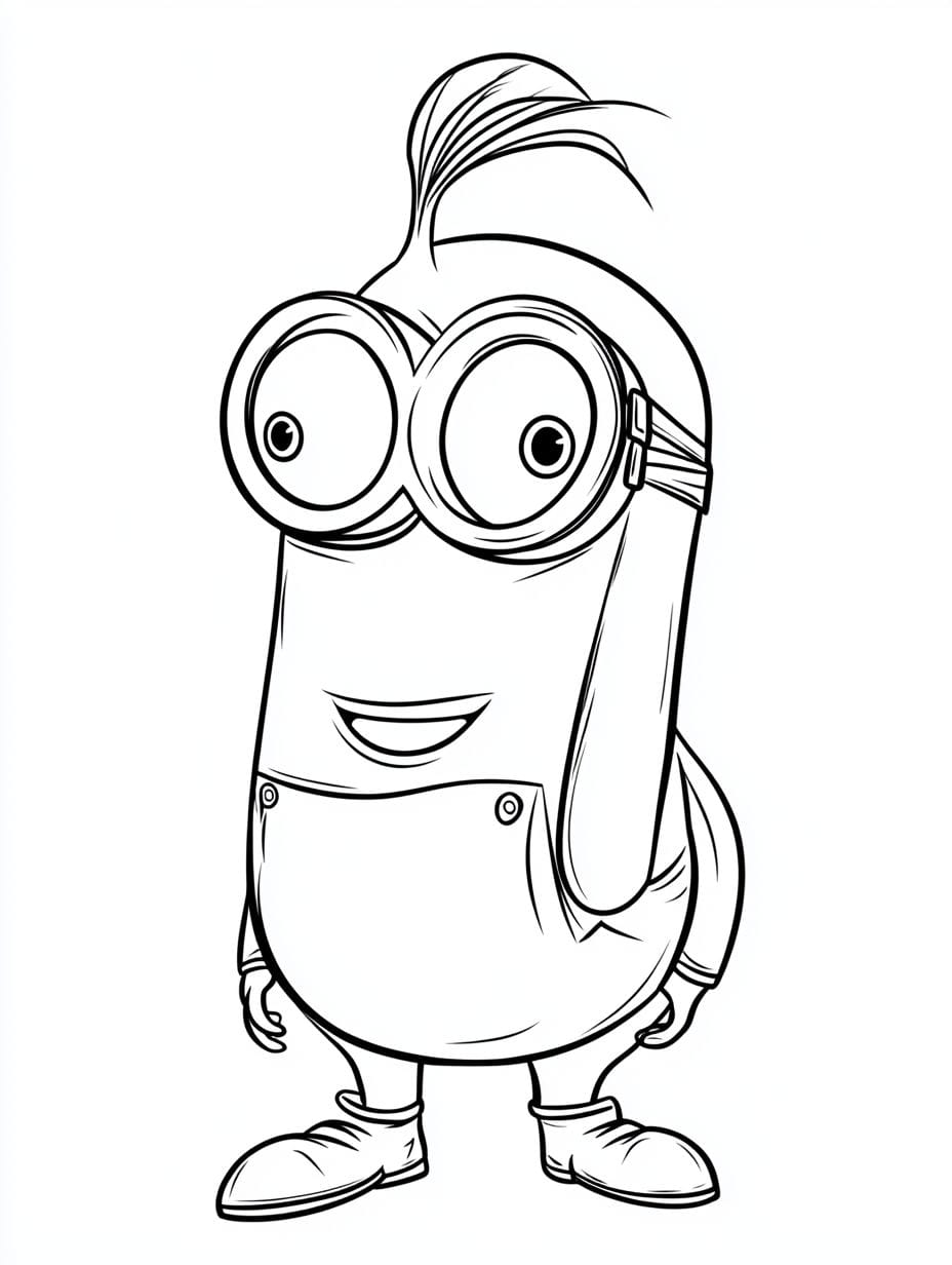 Minion Banana Coloring Pages