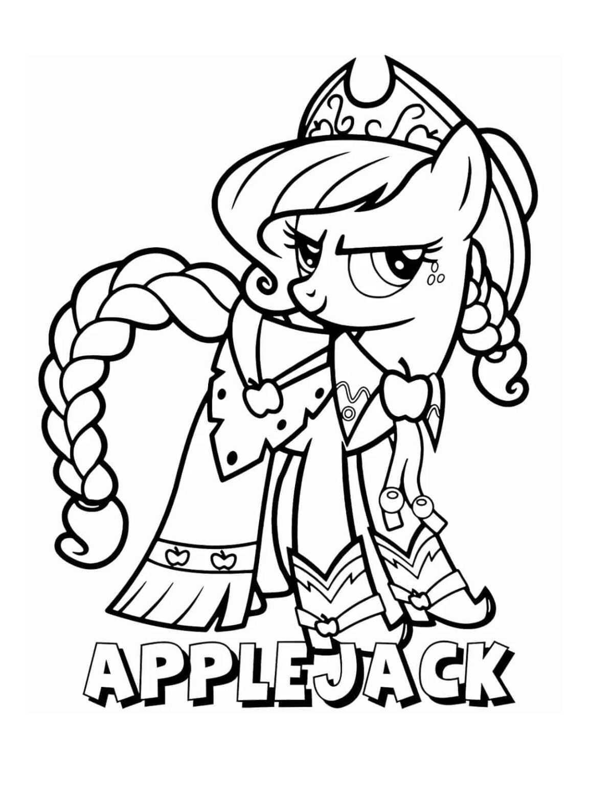 50+ Lovely My Little Pony Coloring Pages for Kids 🦄