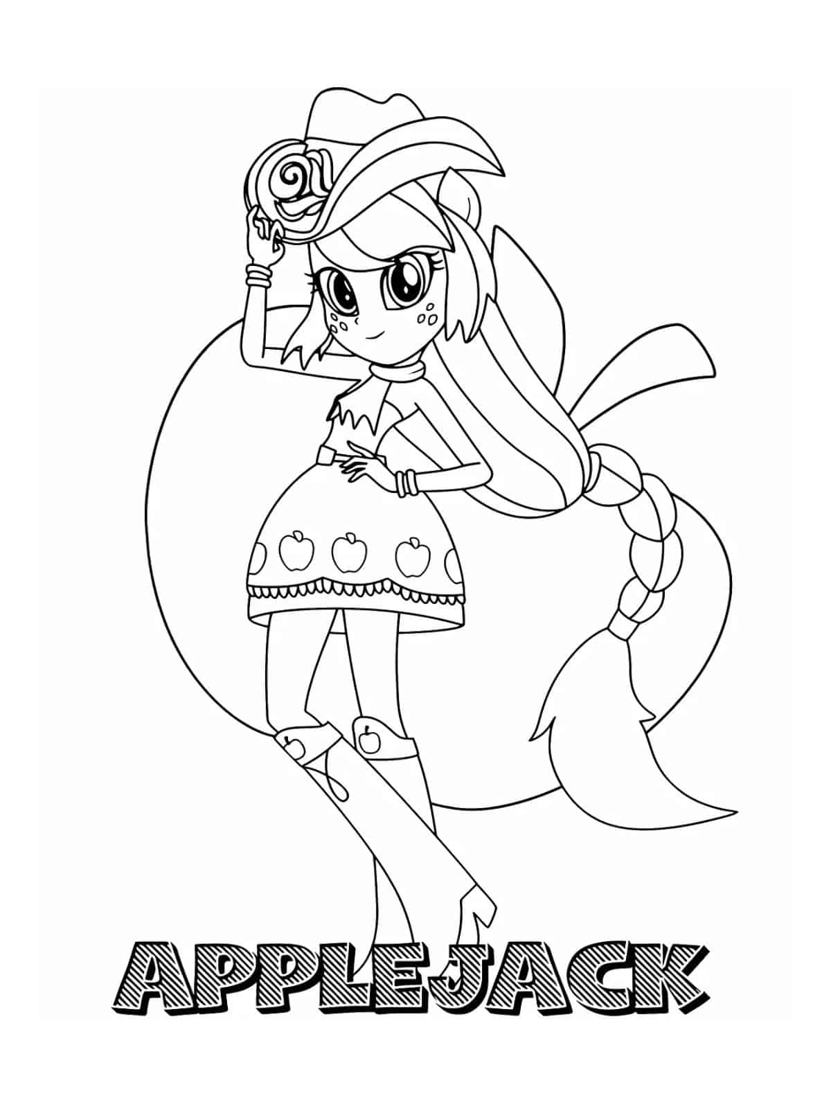 Mlp Easy Coloring Pages