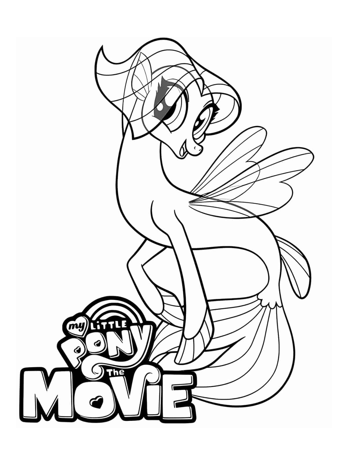 Mlp For Kids Coloring Pages