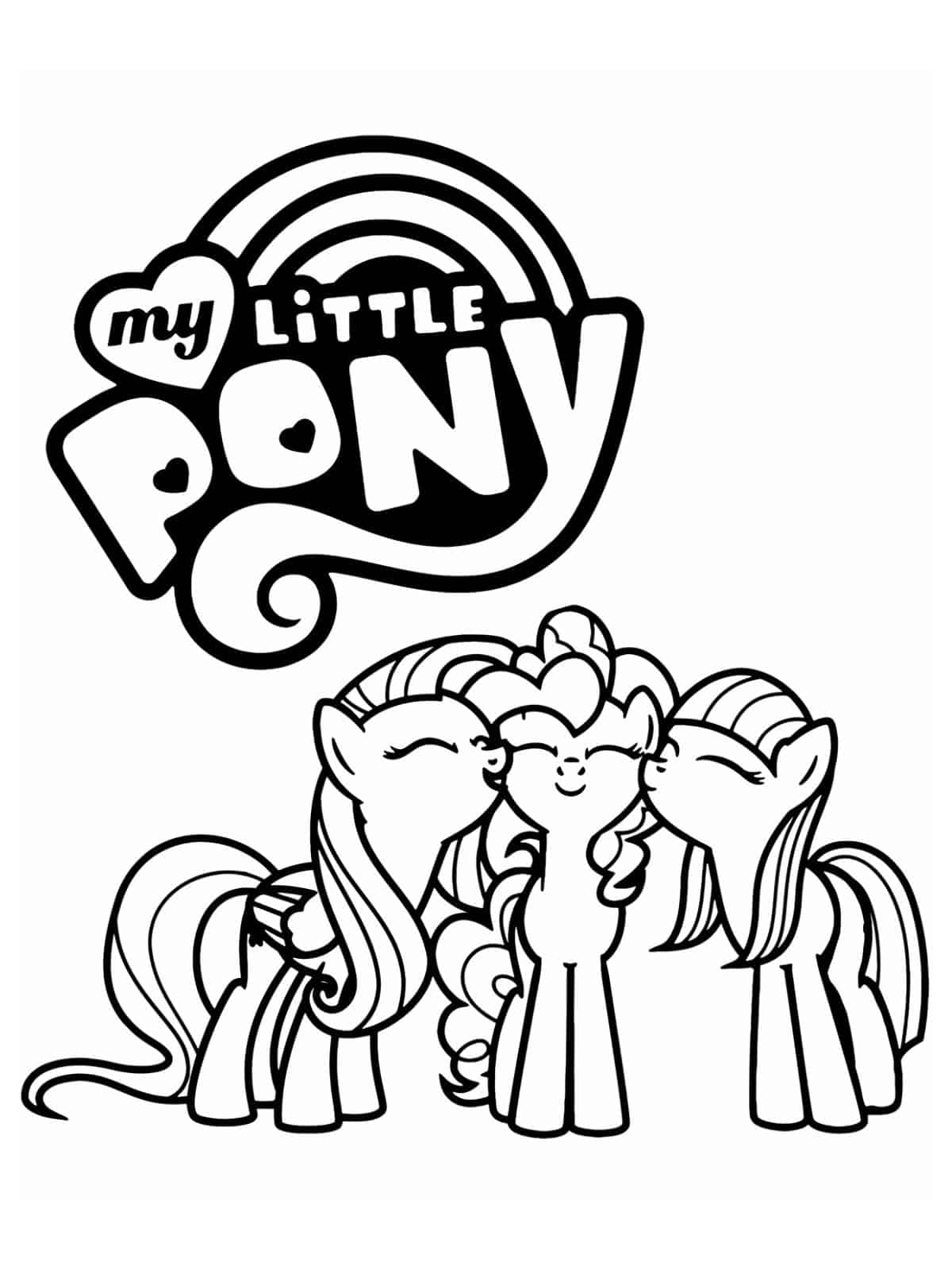 Mlp Printable Coloring Pages