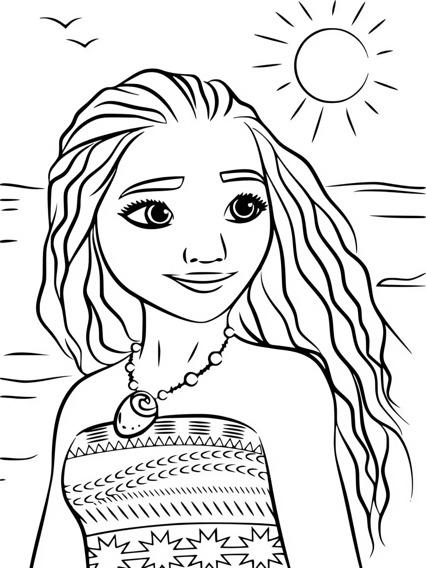 Moana Coloring Pages To Print