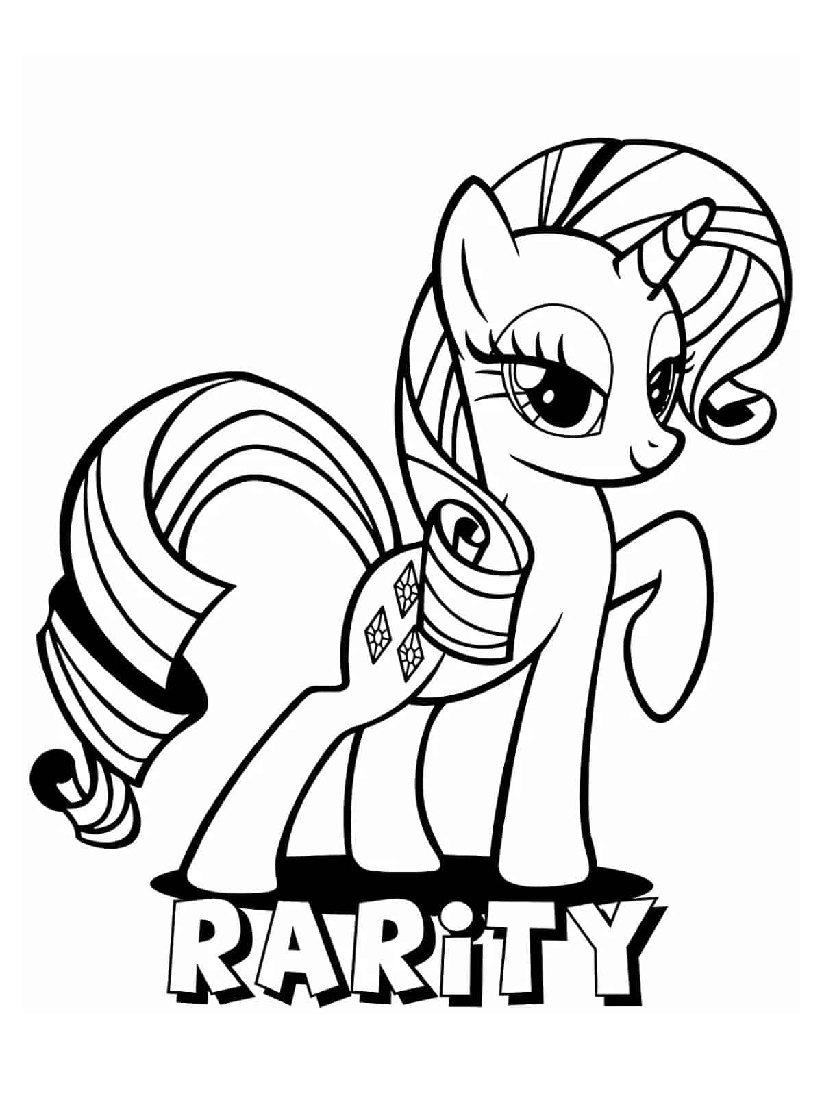 My Little Pony Friendship Is Magic Coloring Pages