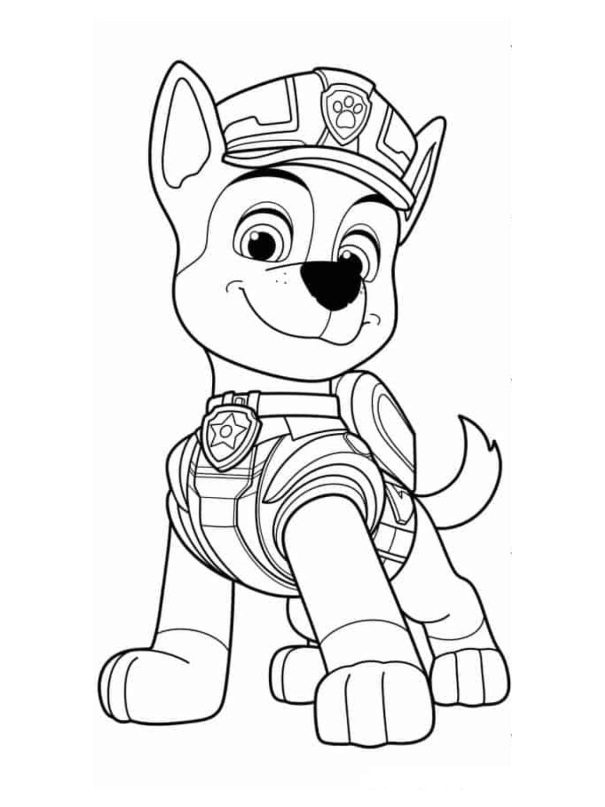 Paw Patrol Coloring Printable Rescue Pup Hero