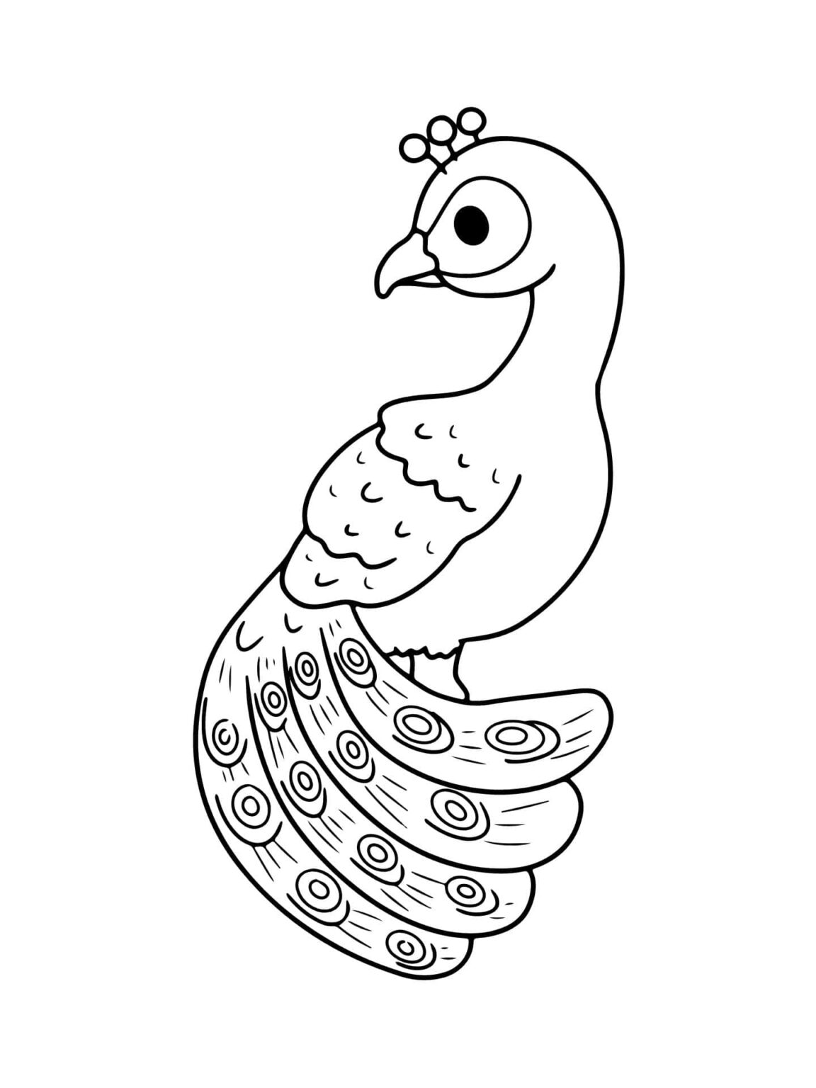 Don't miss out! 30 free peacock coloring pages for instant download ...