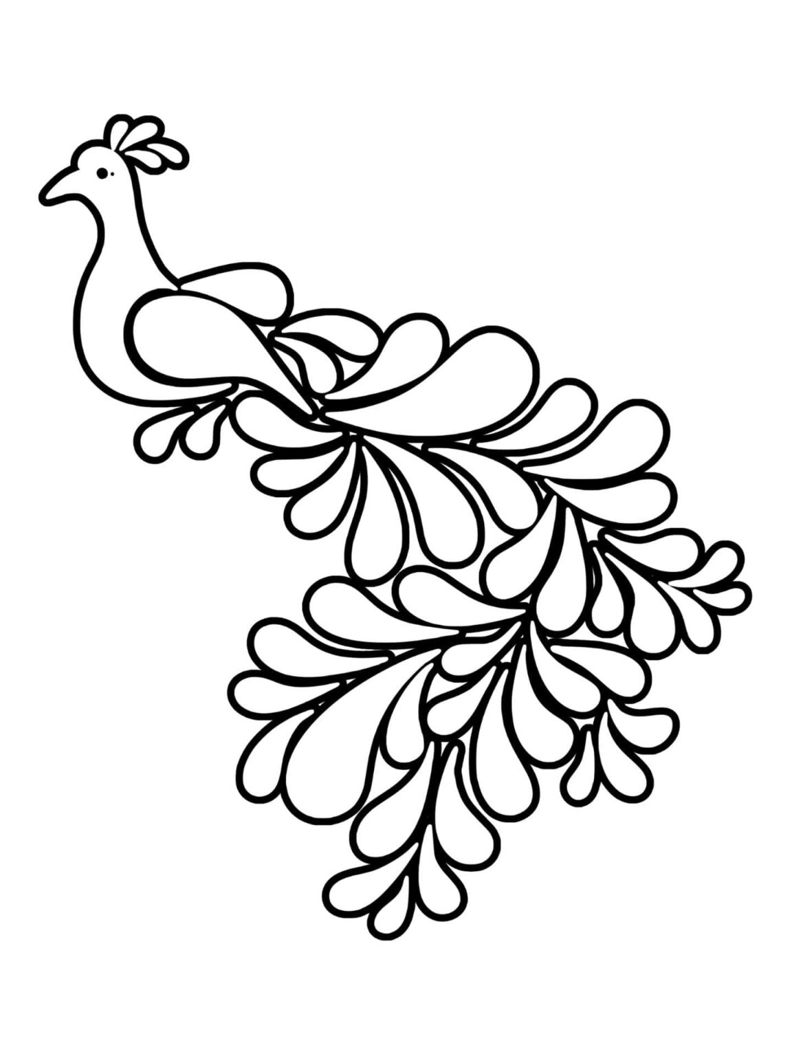 Don't miss out! 30 free peacock coloring pages for instant download ...