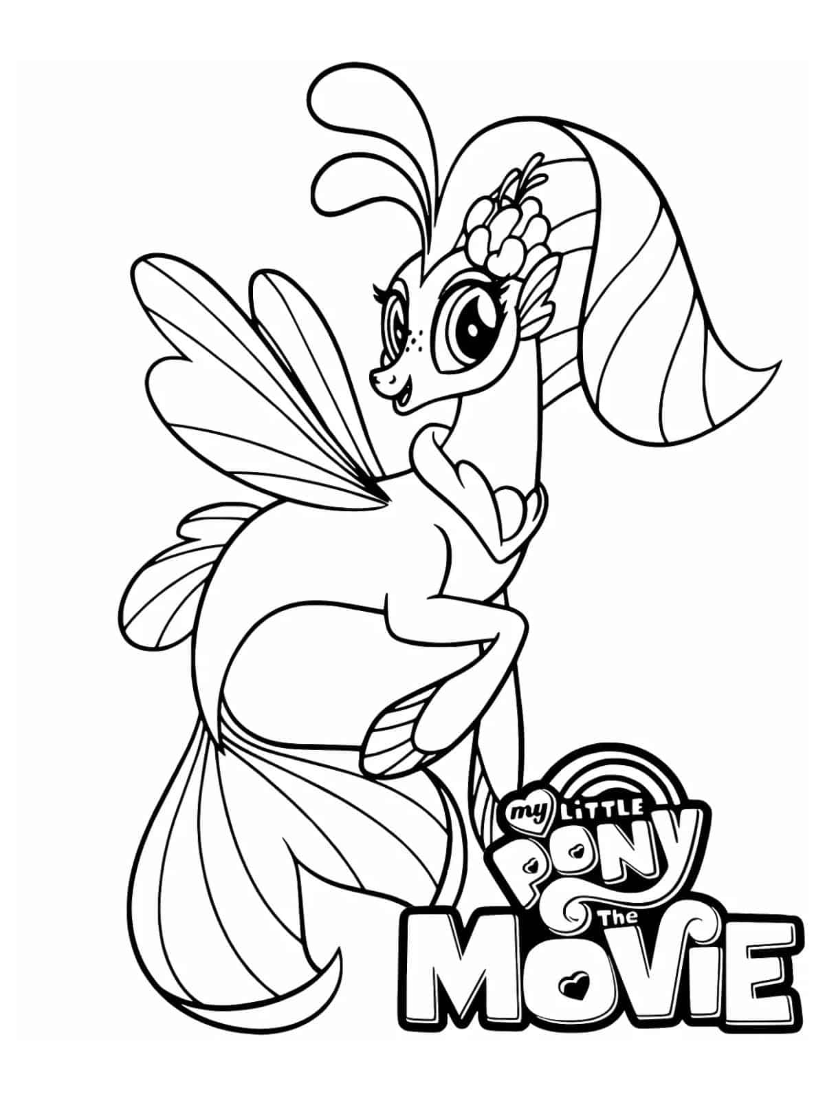 Pony Coloring Pages