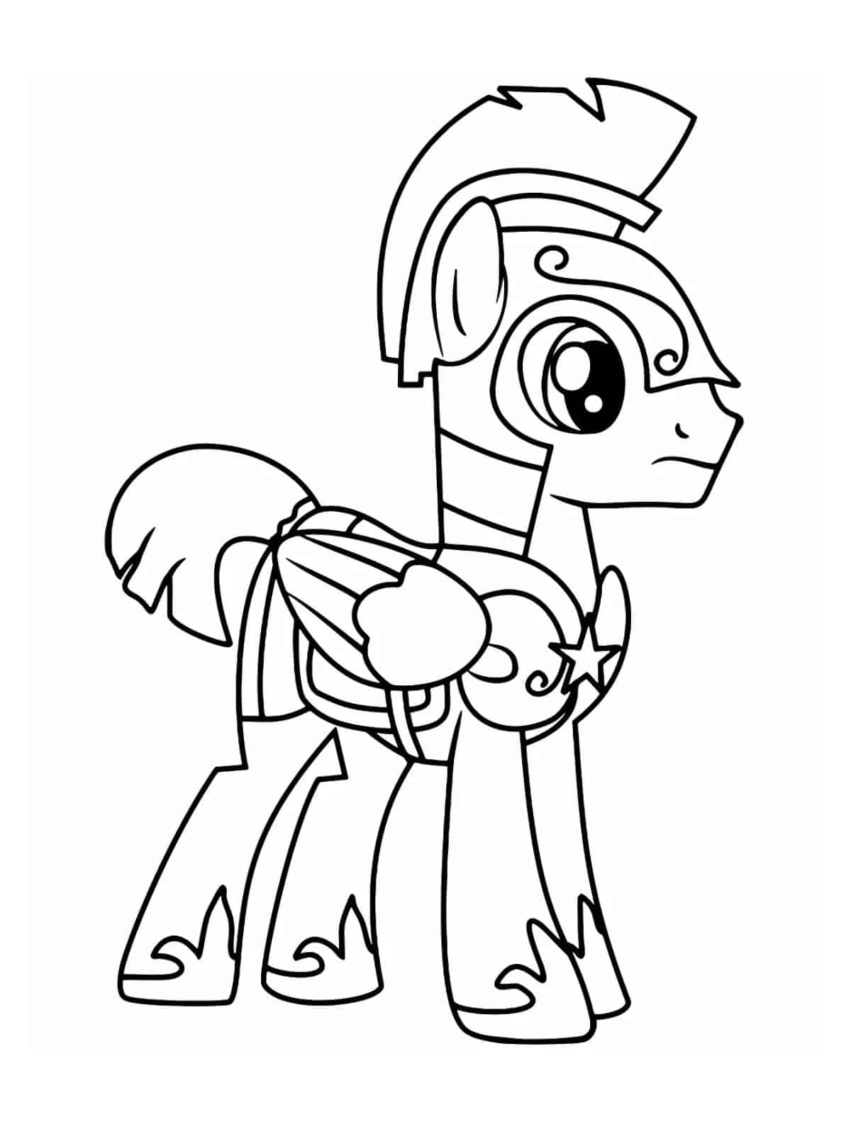 Pony Cutie Mark Symbols Coloring Pages