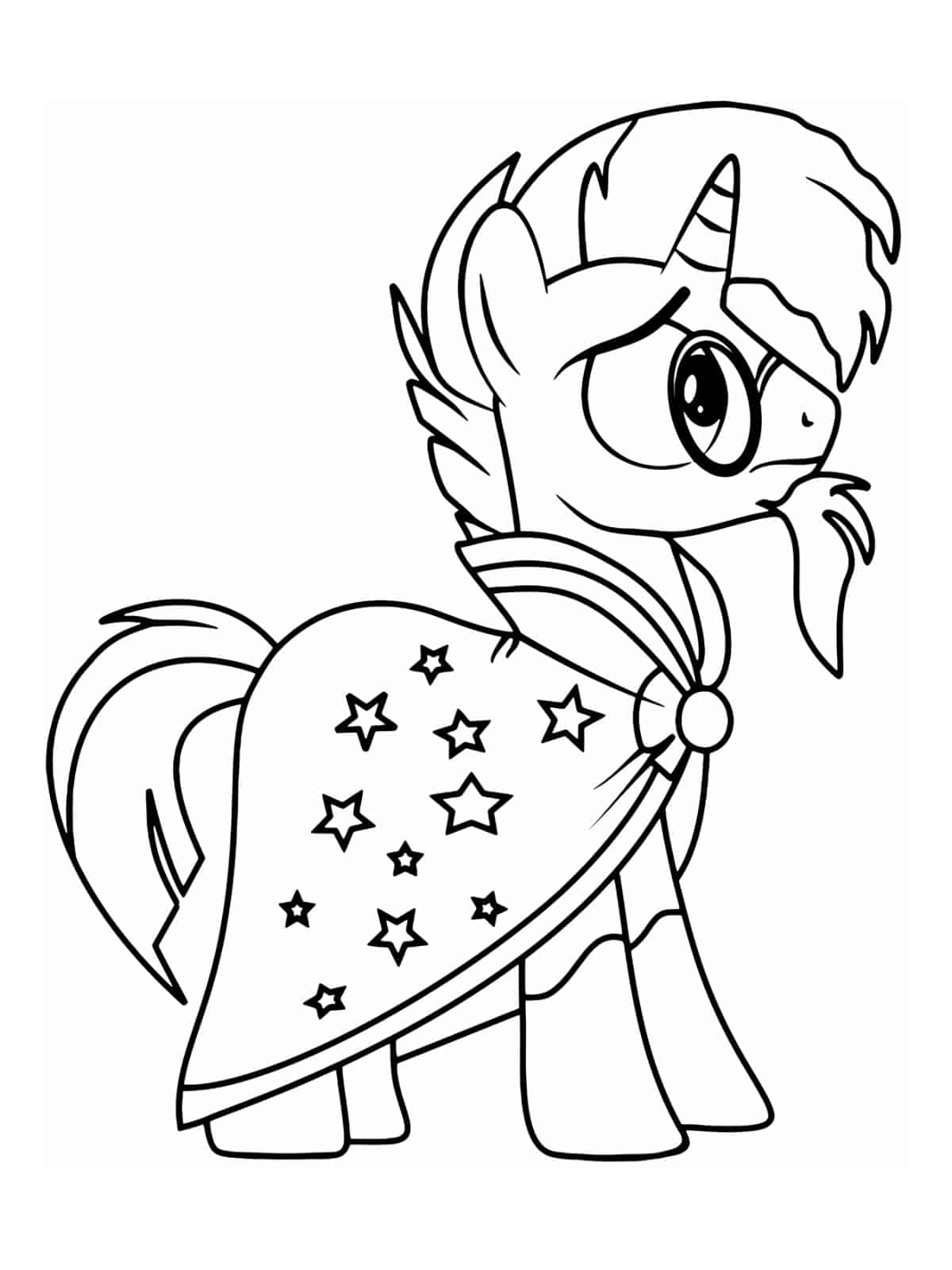 Pony Parties Coloring Pages