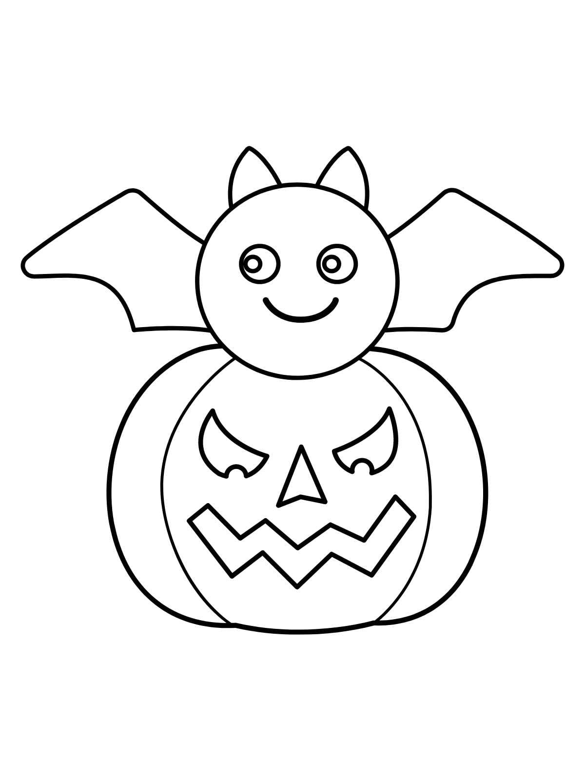 Printable Halloween Pumpkin Coloring Pages