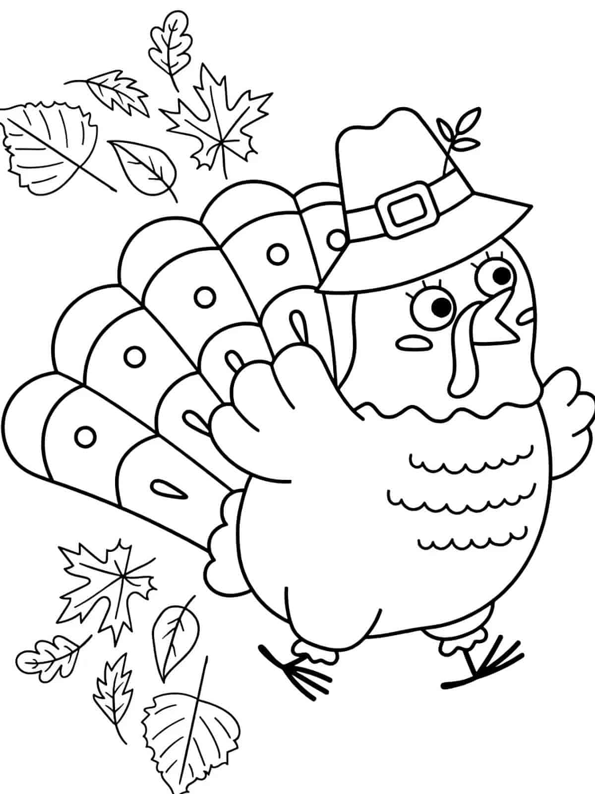 Printable Thanksgiving Coloring Sheets