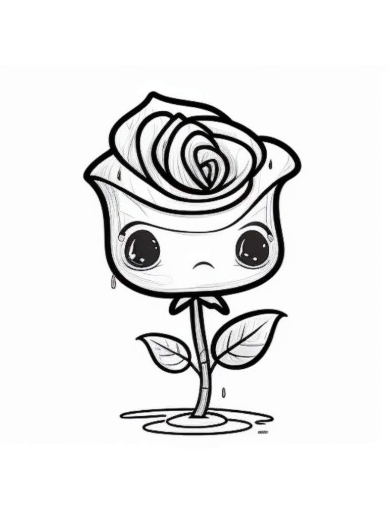 Explore 20+ rose coloring pages 🌹🎨 - Coloringpagesforkids.net
