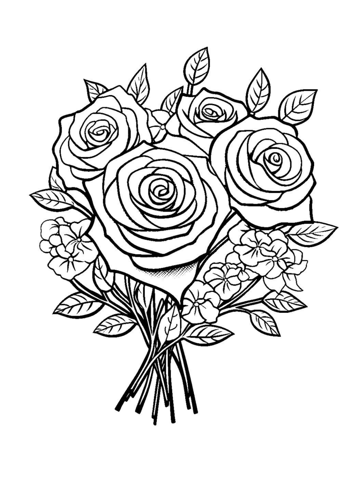 Explore 20 rose coloring pages coloringpagesforkids