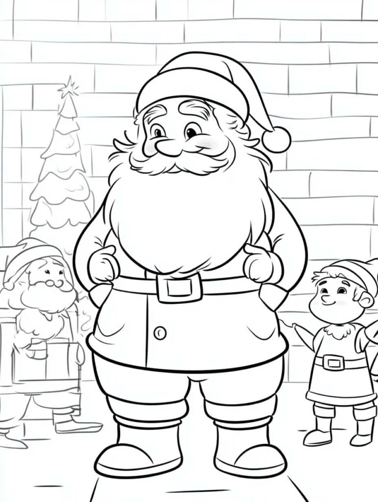 Adorable Christmas Coloring Pages for Kids 🎄🦌
