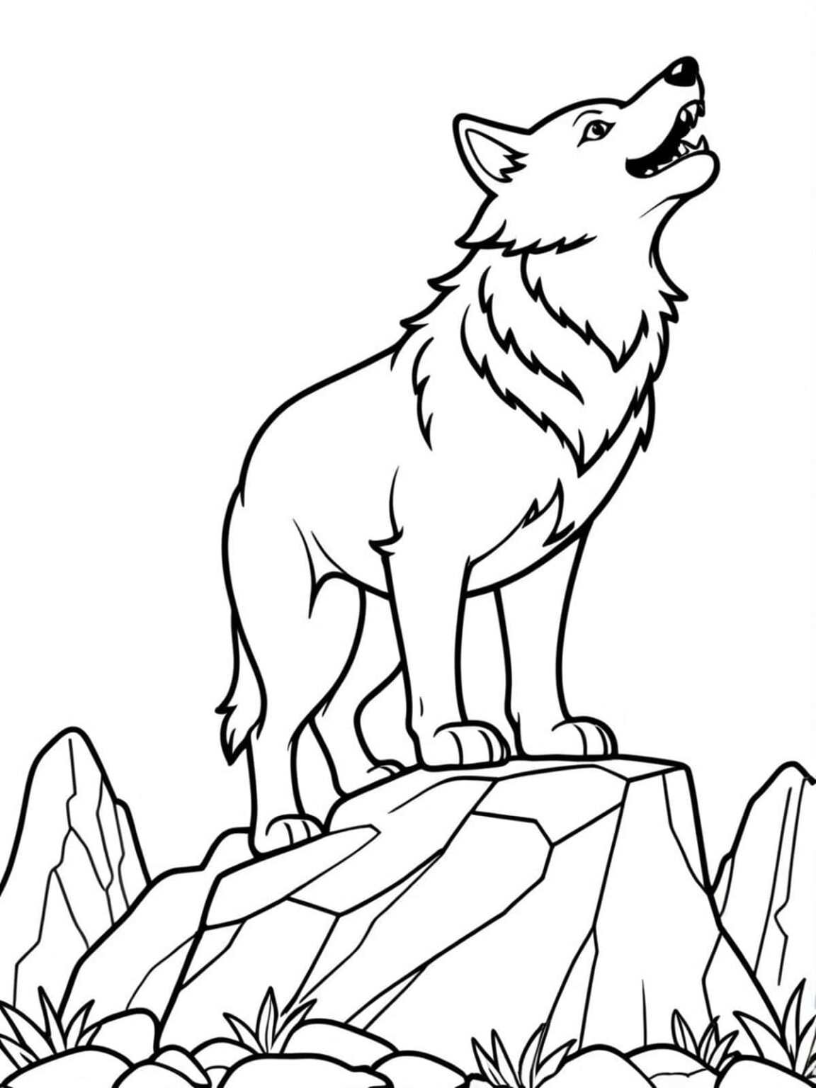 Top 30+ free wolf coloring pages for fun 🎨🐺 - ColoringPagesForKids.net