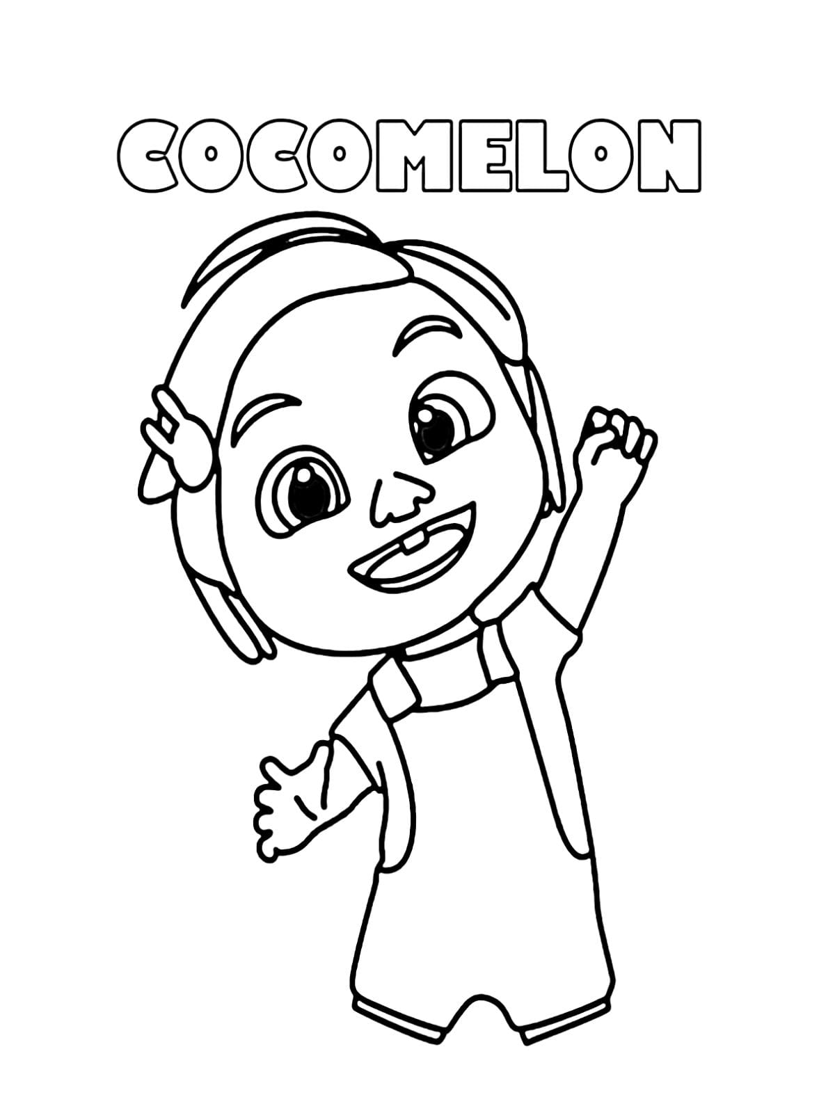 Sister Cocomelon Coloring Pages