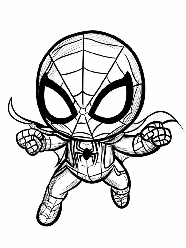 20+ spider man coloring pages for kids 🕷️🦸‍♂️