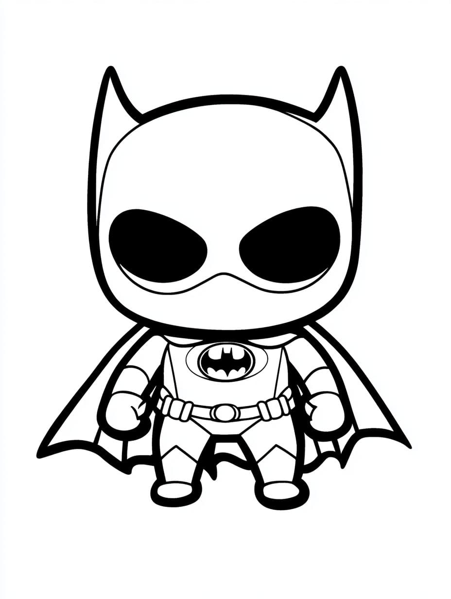 Superhero Logos Coloring Pages