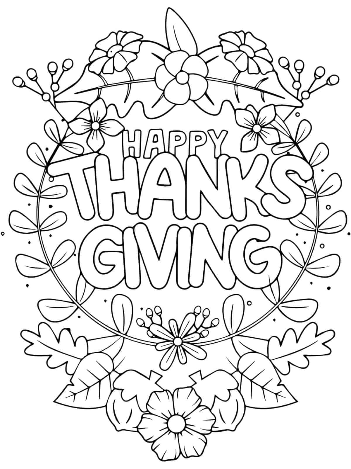 Thanksgiving Pilgrim Hat With Buckle Coloring Pages