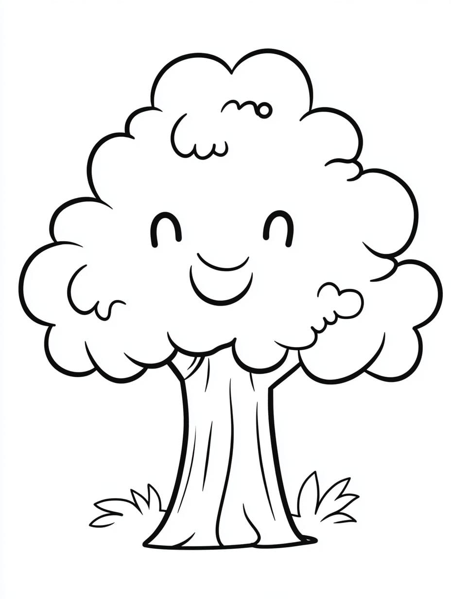 Tree House Coloring Pages