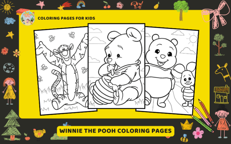 Winnie The Pooh Coloring Pages Featured Image Min