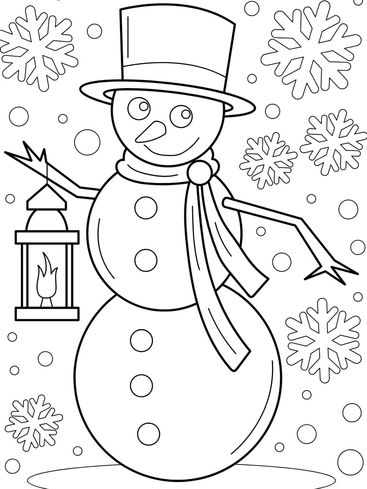 Adorable Shape Coloring Page