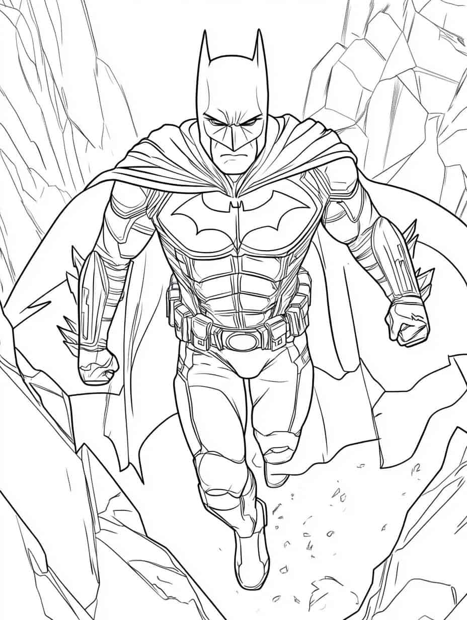 Batman Dark Knight Rises Coloring Sheets