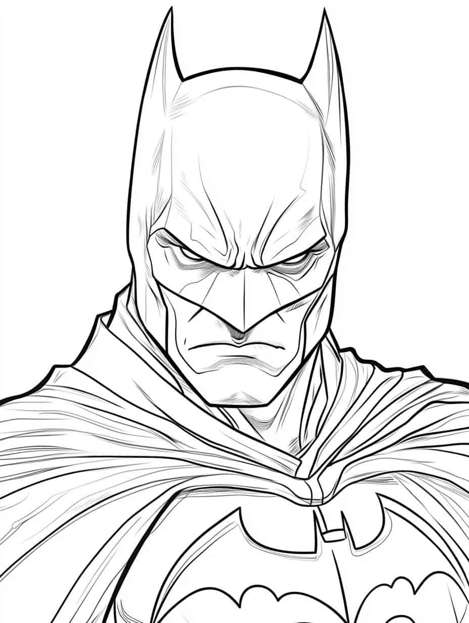 Batman With Joker Coloring Pages