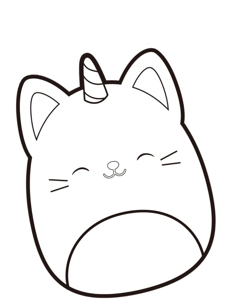 Squishmallow Coloring Pages: Squishy Fun Awaits 🎨🐻 ...