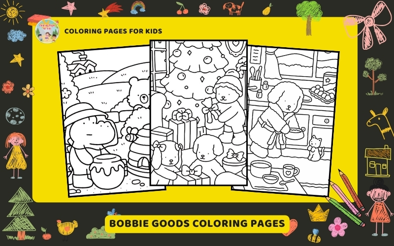 Bobbie Goods Coloring Pages Featured Image