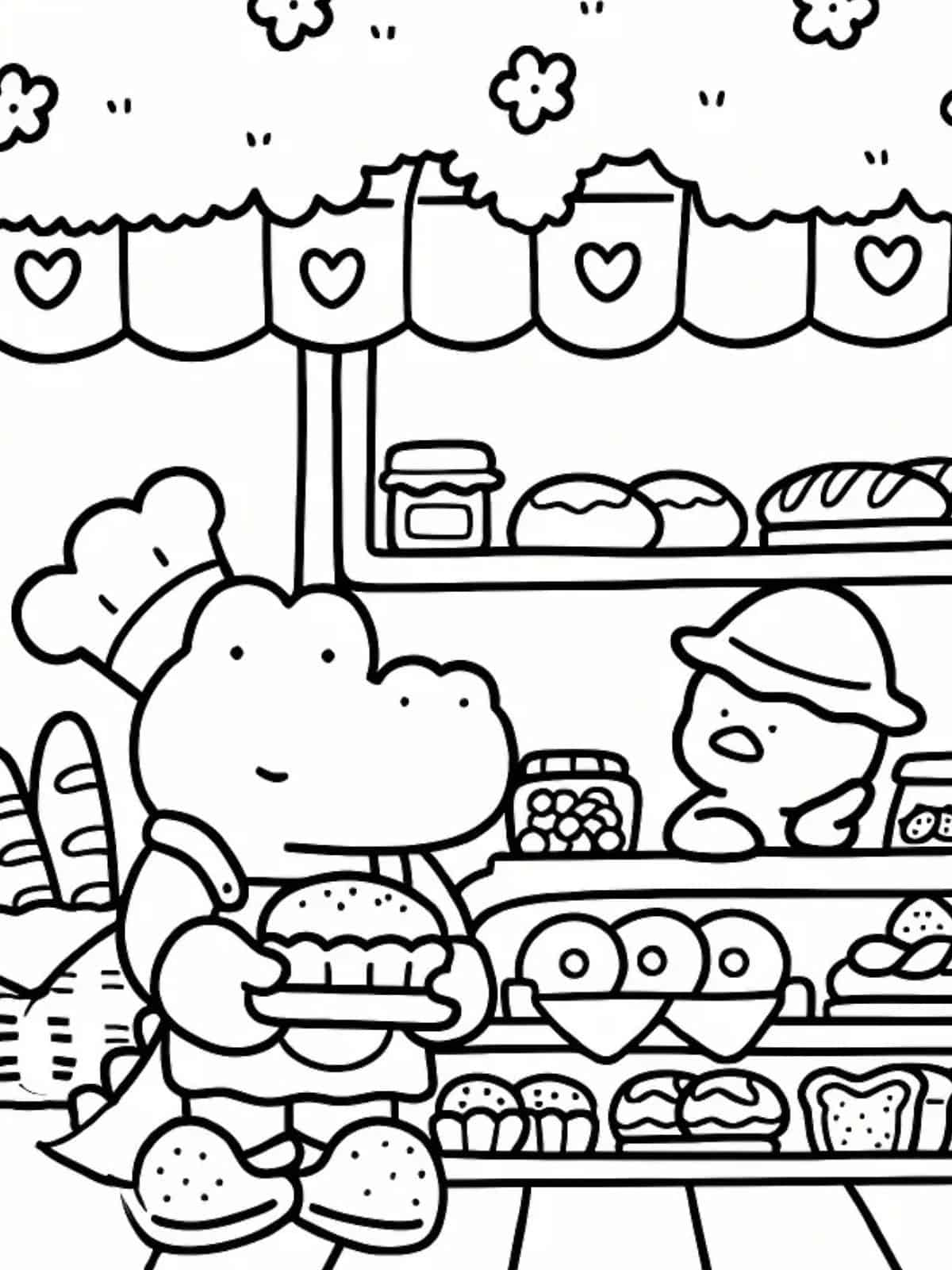 Bobbie Goods Crocodile Coloring Pages