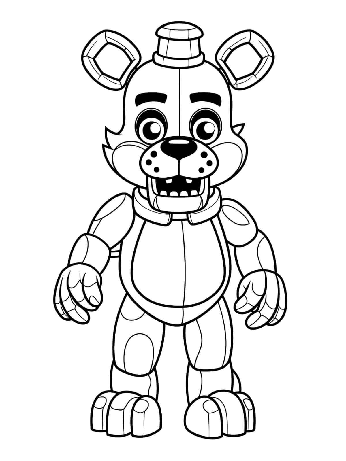 Bonnie Coloring Pages