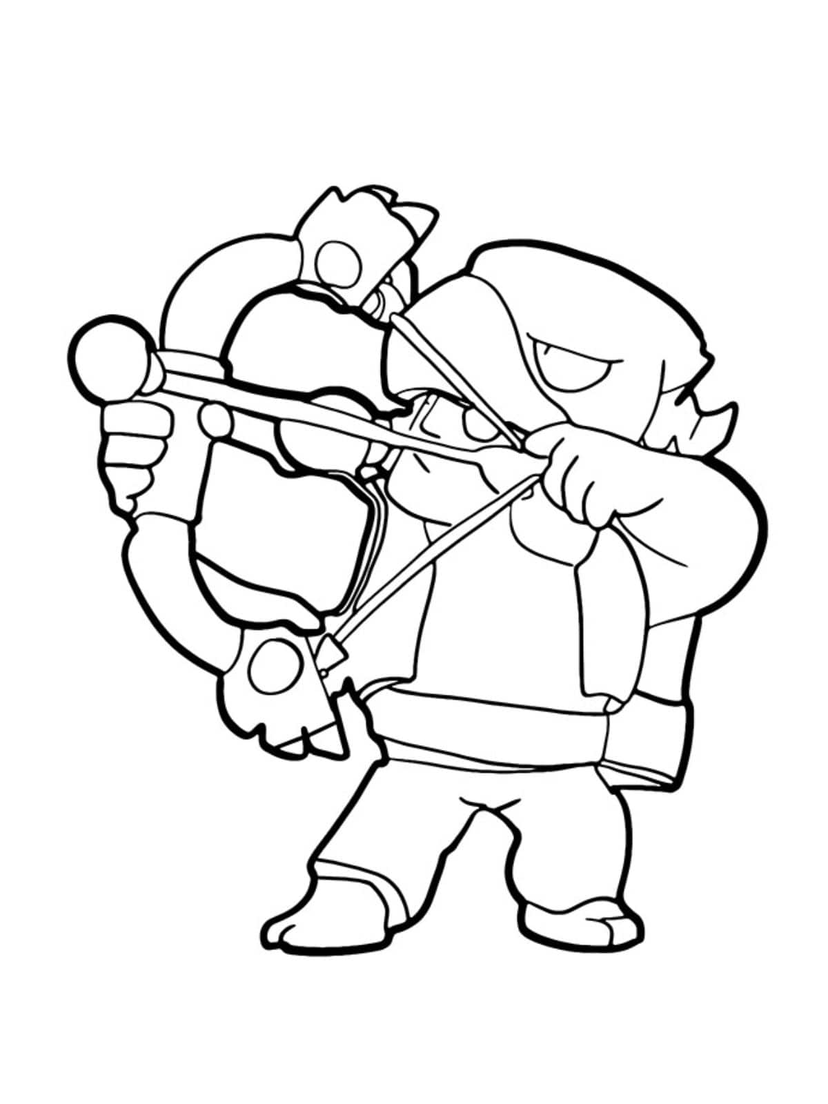 Brawl Stars Free Coloring Pages