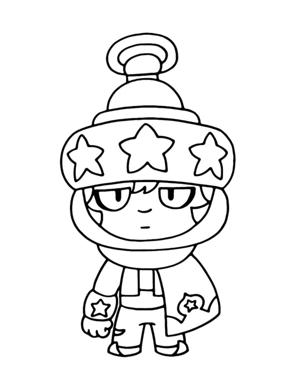 Brawl Stars Gadget Coloring Page