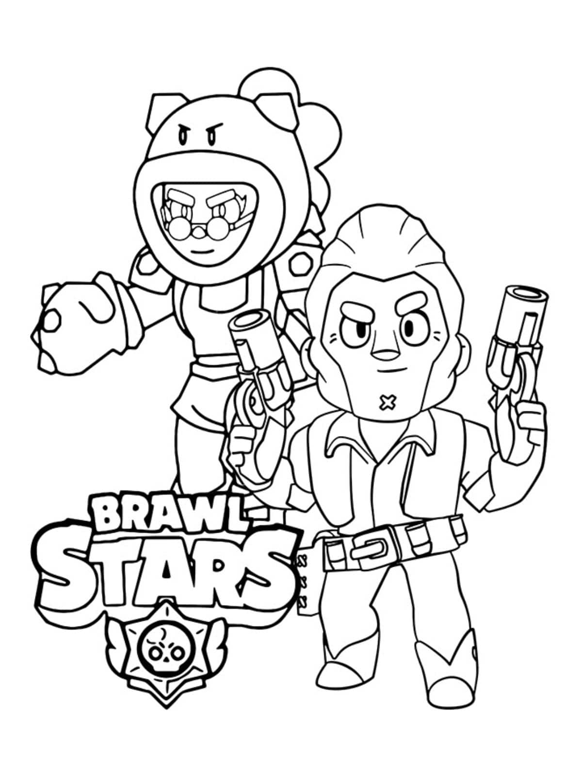 Brawler Coloring Pages